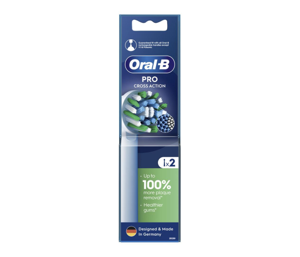 Oral-B Końcówki do szczoteczki ORAL-B Cross Action EB50RX (2 szt.) - 1225904 - zdjęcie 3